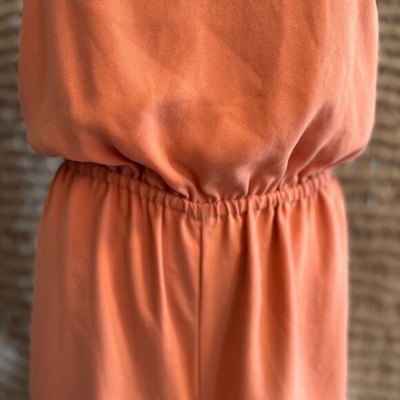Aritzia Wilfred Melodie Romper Orange Size Medium - Picture 8 of 16